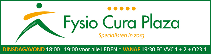 Fysio Cura Plaza bij FC VVC