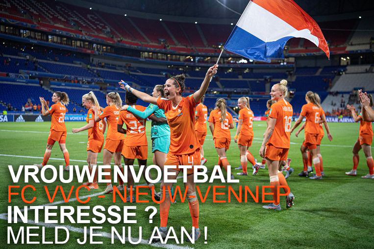 Vrouwen voetbal bij FCVVC Nieuw-Vennep
