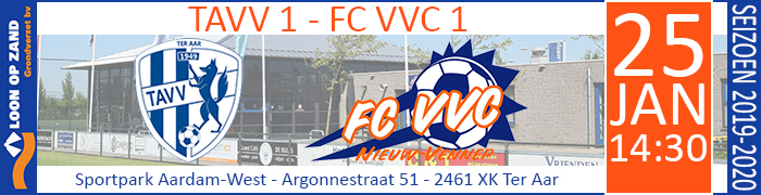TAVV 1 - FC VVC 1 - Sponsor Loon op Zand