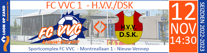 FC VVC 1 - H.V.V. / DSK :: Loon op Zand