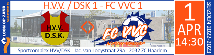 FC VVC 1 - H.V.V. DSK 1 :: Loon op Zand