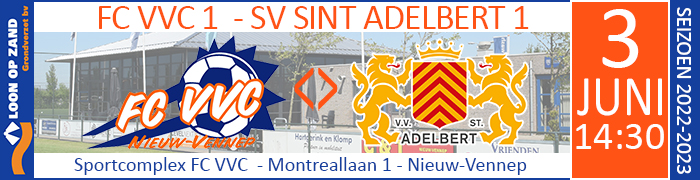 FC VVC 1 - SV St.Adelbert 1 :: Loon op Zand