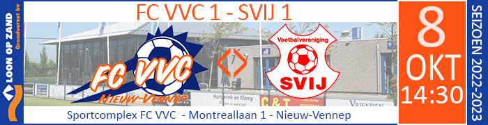 FC VVC 1 - SVIJ 1 :: Loon op Zand