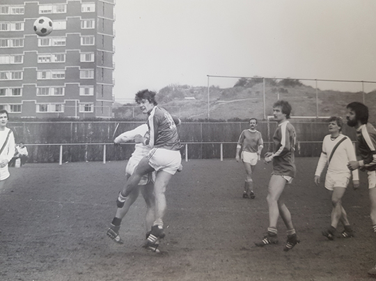 19800322 Kampioen HVB tegen SVIJ